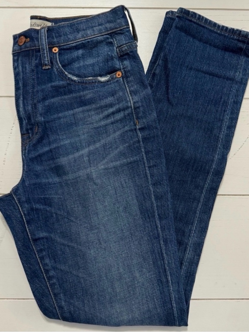 Madewell The High Rise Slim Boyfriend Jeans